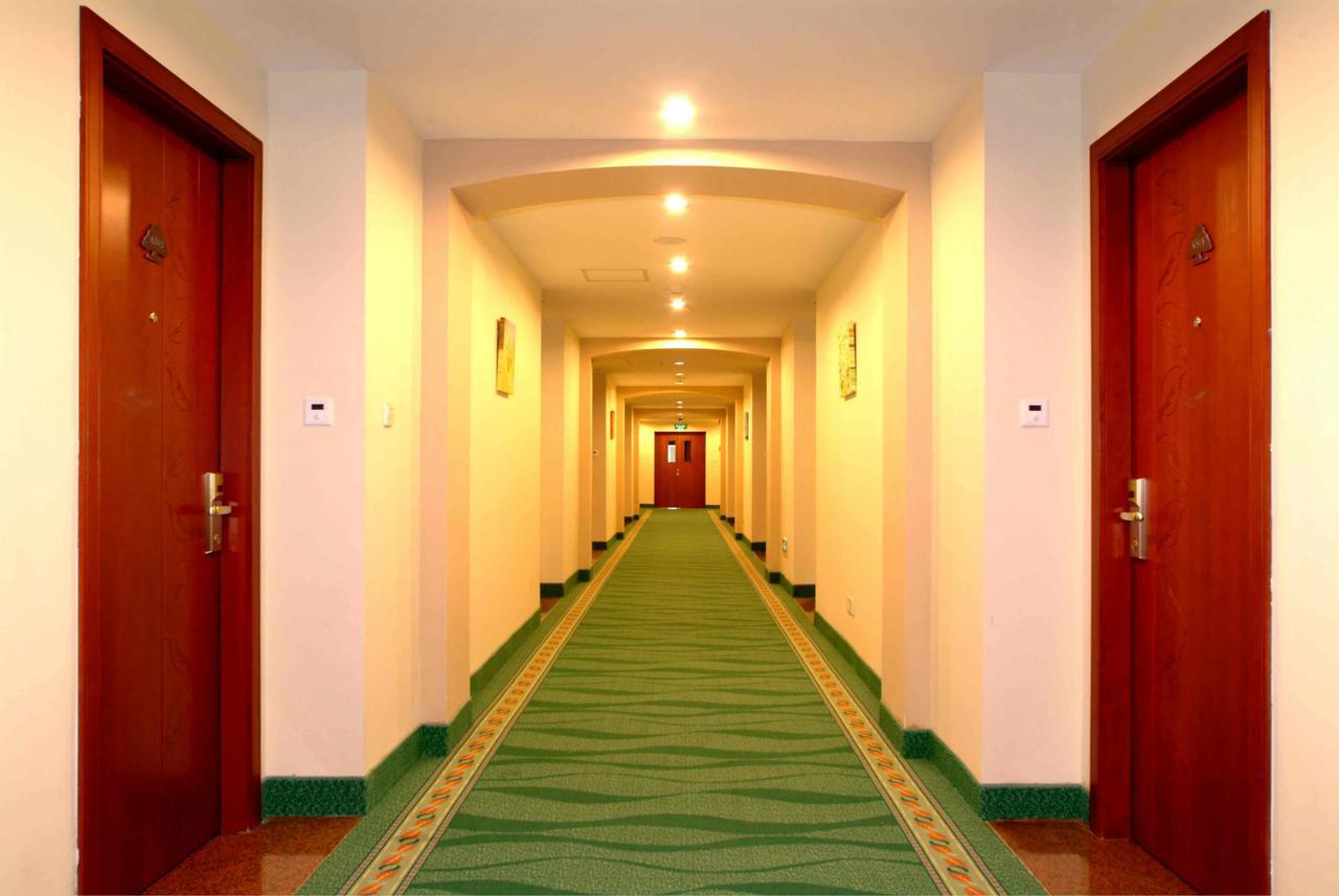 Greentree Inn Hebei Qinhuangdao Peace Avenue Express Hotel Eksteriør bilde