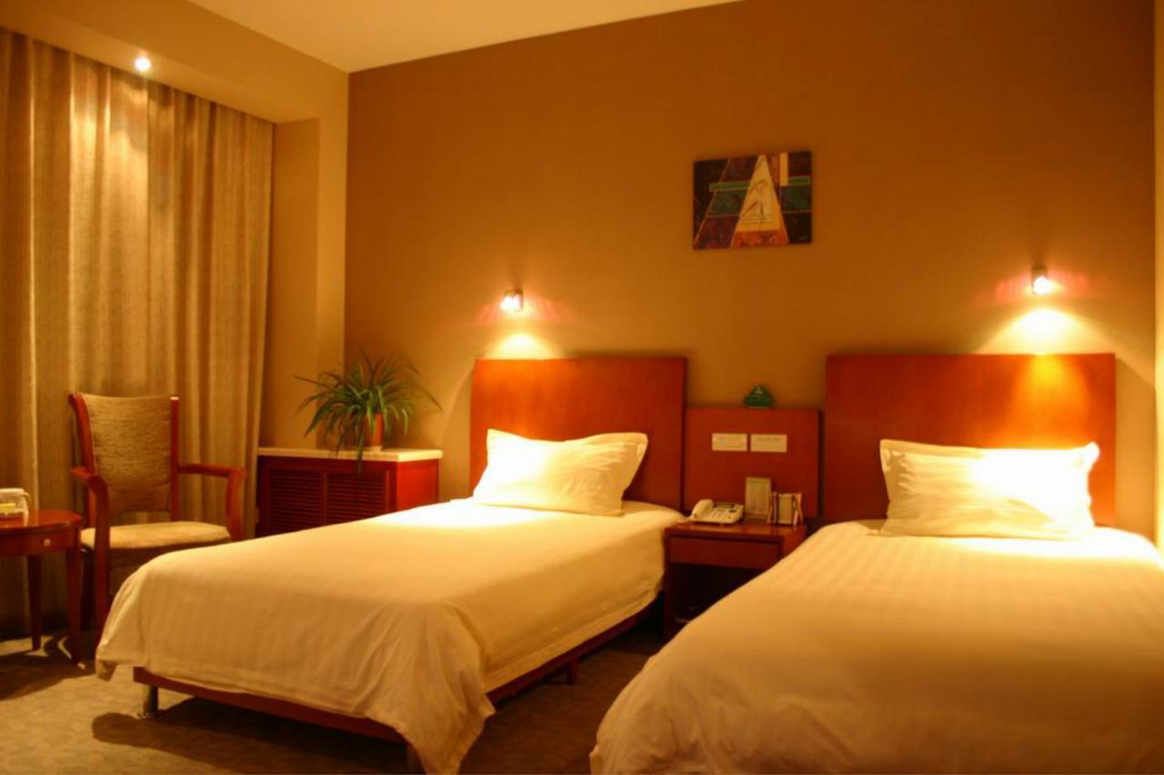 Greentree Inn Hebei Qinhuangdao Peace Avenue Express Hotel Eksteriør bilde