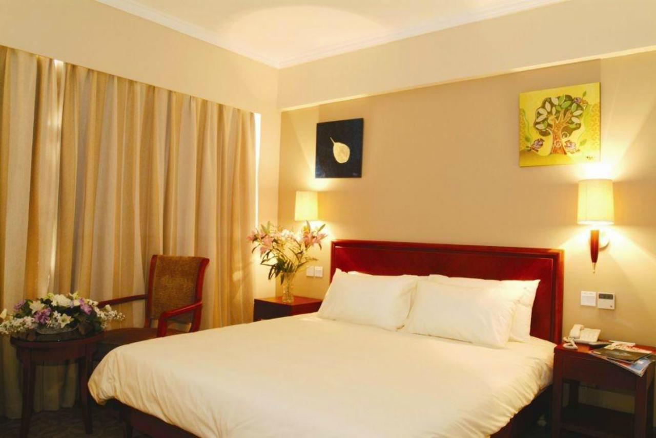 Greentree Inn Hebei Qinhuangdao Peace Avenue Express Hotel Eksteriør bilde