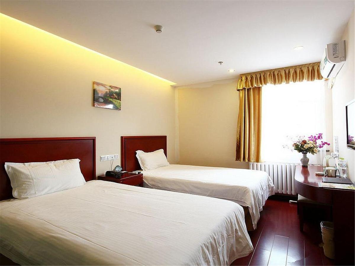 Greentree Inn Hebei Qinhuangdao Peace Avenue Express Hotel Eksteriør bilde
