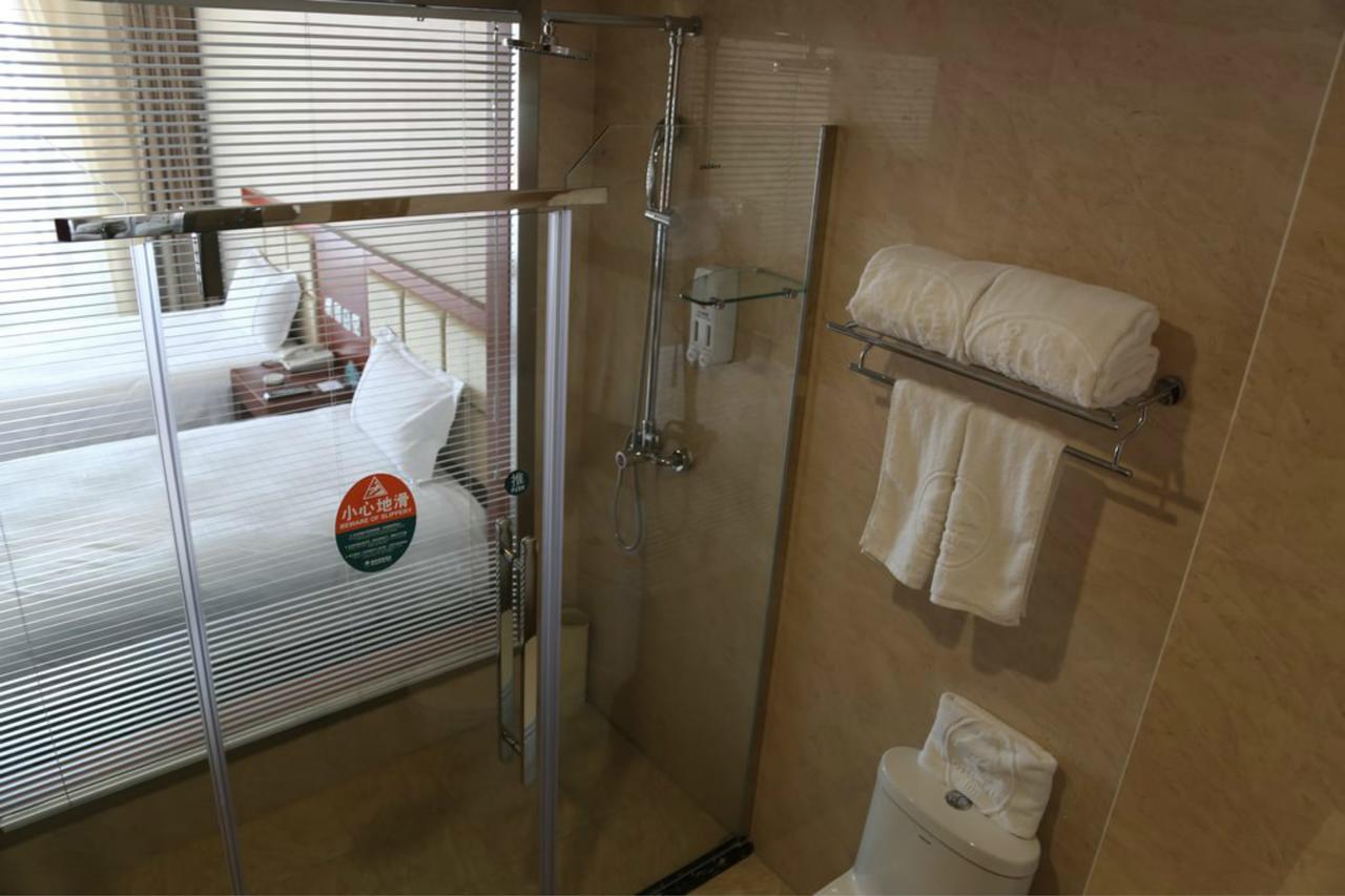 Greentree Inn Hebei Qinhuangdao Peace Avenue Express Hotel Eksteriør bilde
