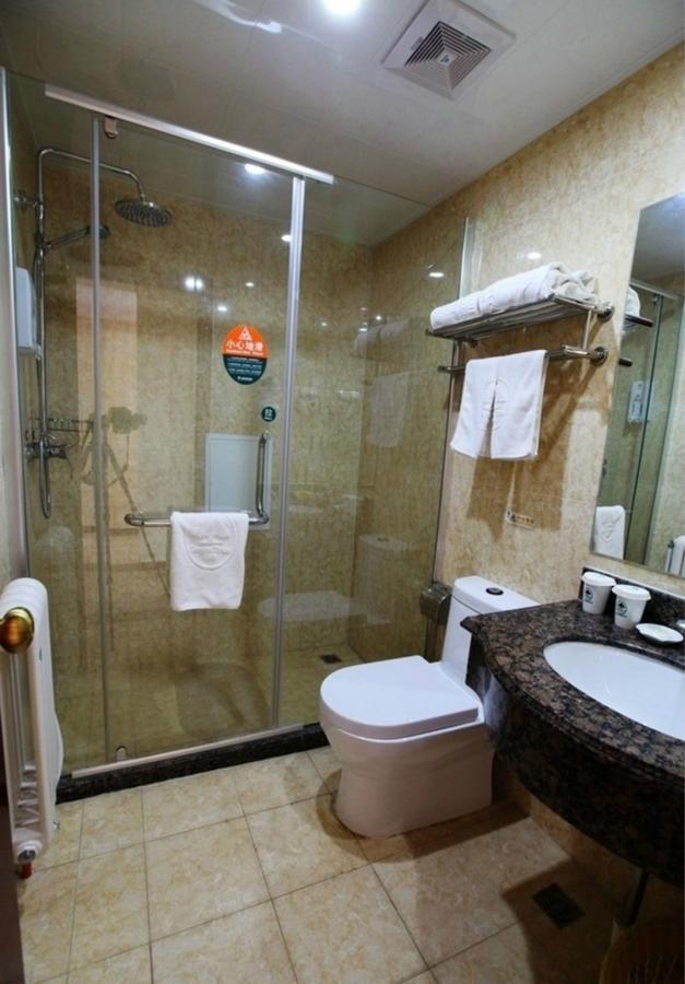 Greentree Inn Hebei Qinhuangdao Peace Avenue Express Hotel Eksteriør bilde
