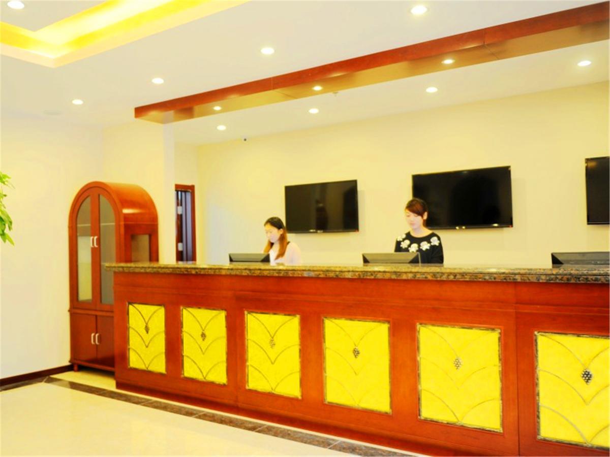 Greentree Inn Hebei Qinhuangdao Peace Avenue Express Hotel Eksteriør bilde